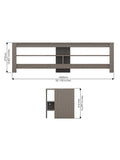 AVF Calibre 140 TV stand for 65 inch TVs, UK version