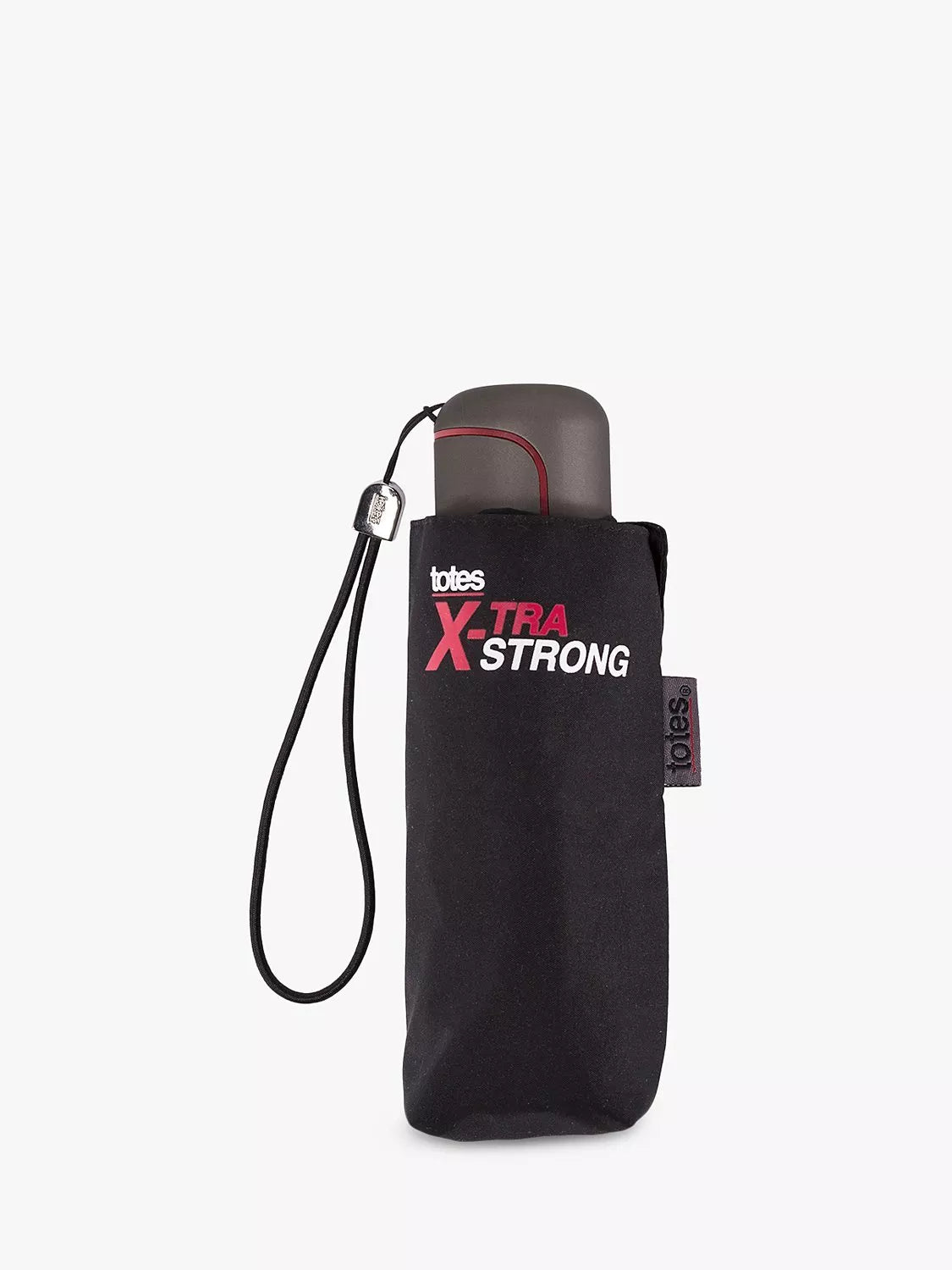 totes X-tra Strong umbrella small black, imported from the UK