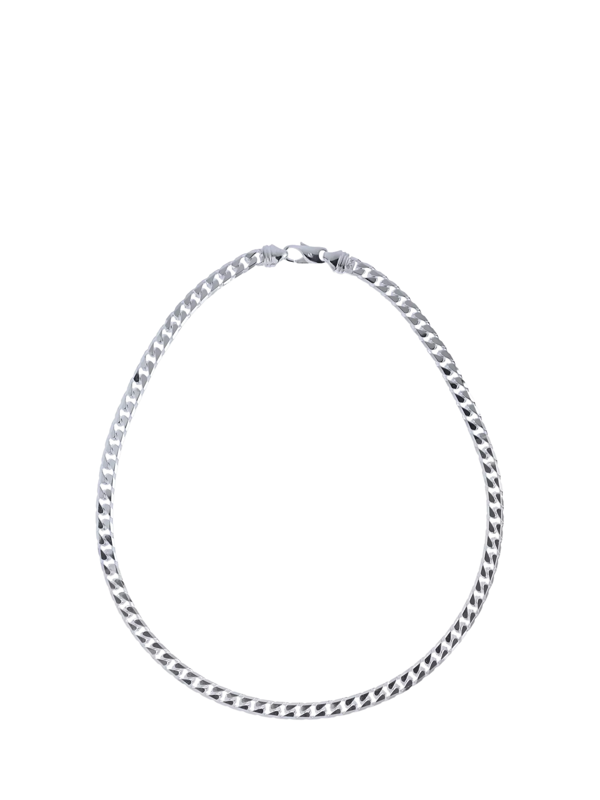 Nina B men's heavy curb chain necklace 50cm, UK version