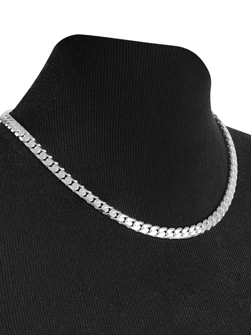 Nina B men's heavy curb chain necklace 50cm, UK version