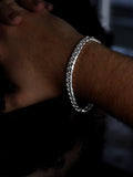 Nina B men's heavy curb chain bracelet 22cm, imported from the UK