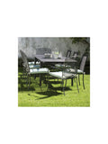 KETTLER Henley garden dining chairs pair iron grey, imported from the UK
