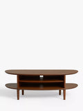John Lewis Wing TV Stand solid oak MDF (British brand)