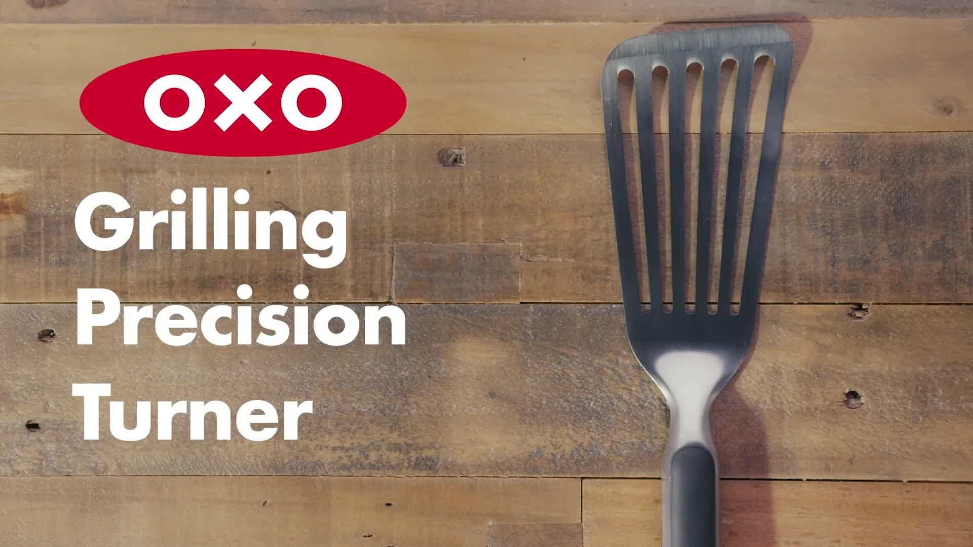 OXO Good Grips grilling precision stainless steel BBQ turner (British brand)
