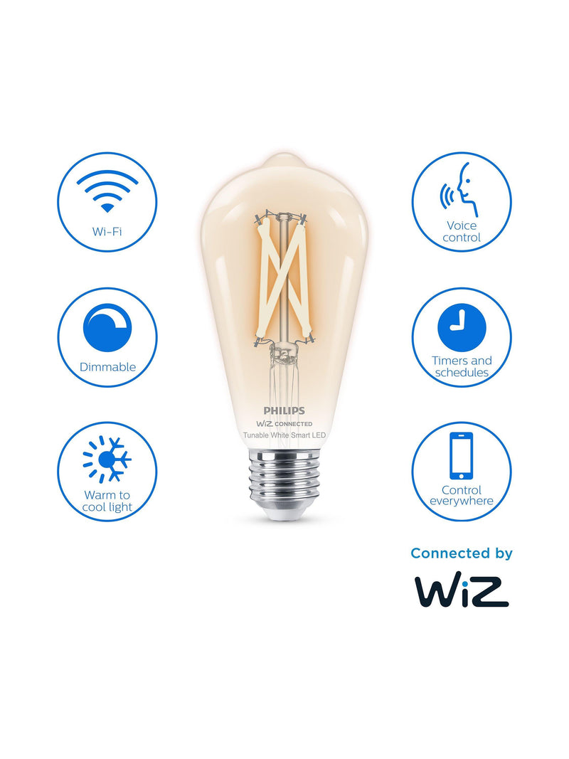 Philips smart ST64 tunable LED bulb - British product