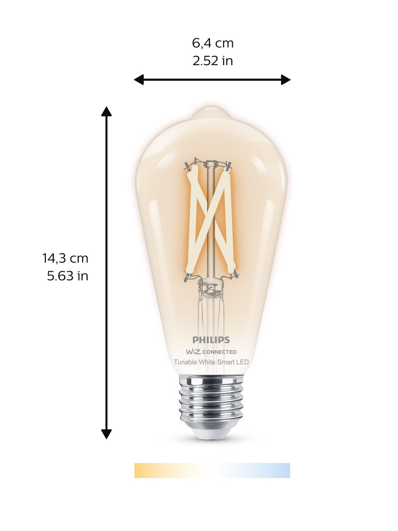 Philips smart ST64 tunable LED bulb - British product