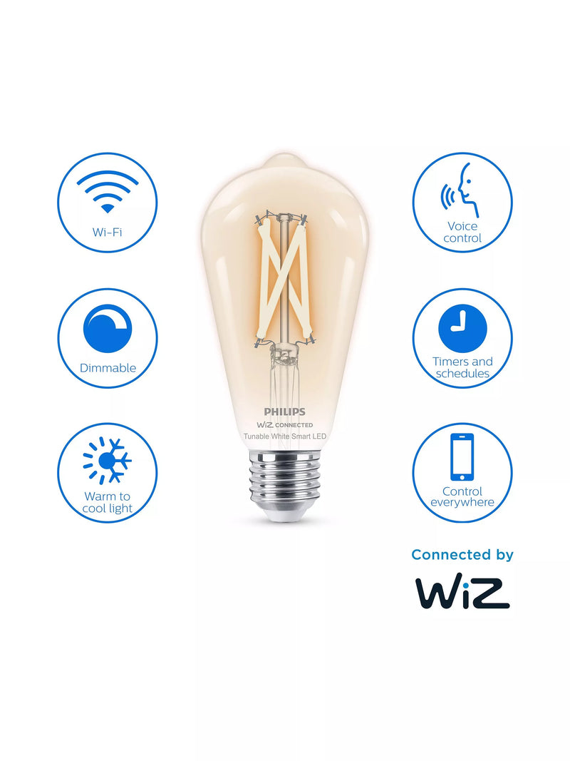 Philips smart ST64 tunable LED bulb - British product