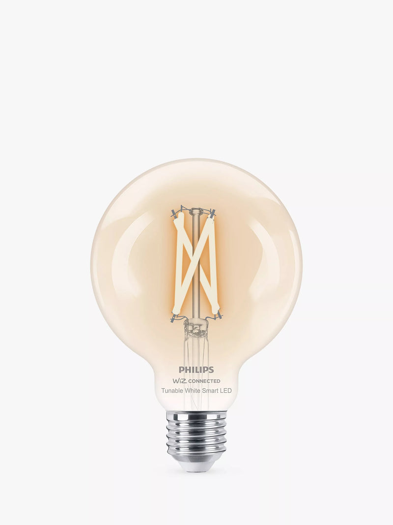 Philips G95 E27 smart LED tunable white bulb (British brand)