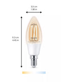 Philips Smart LED Bulb Candle E14 4.9W (British brand)