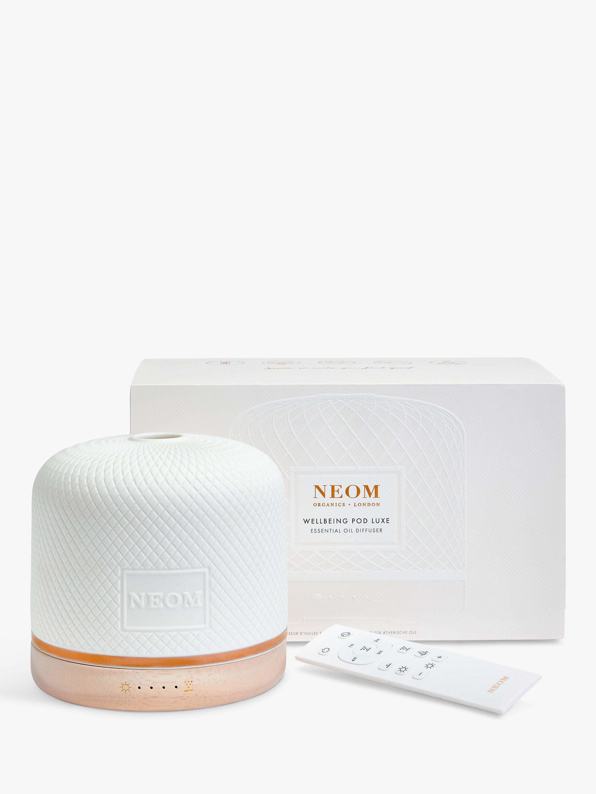 NEOM London Luxe Wellbeing Electric Diffuser Pod, imported from the UK