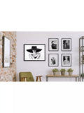 Brookpace Lascelles framed print Mystery Lady III 81x66cm (British brand)