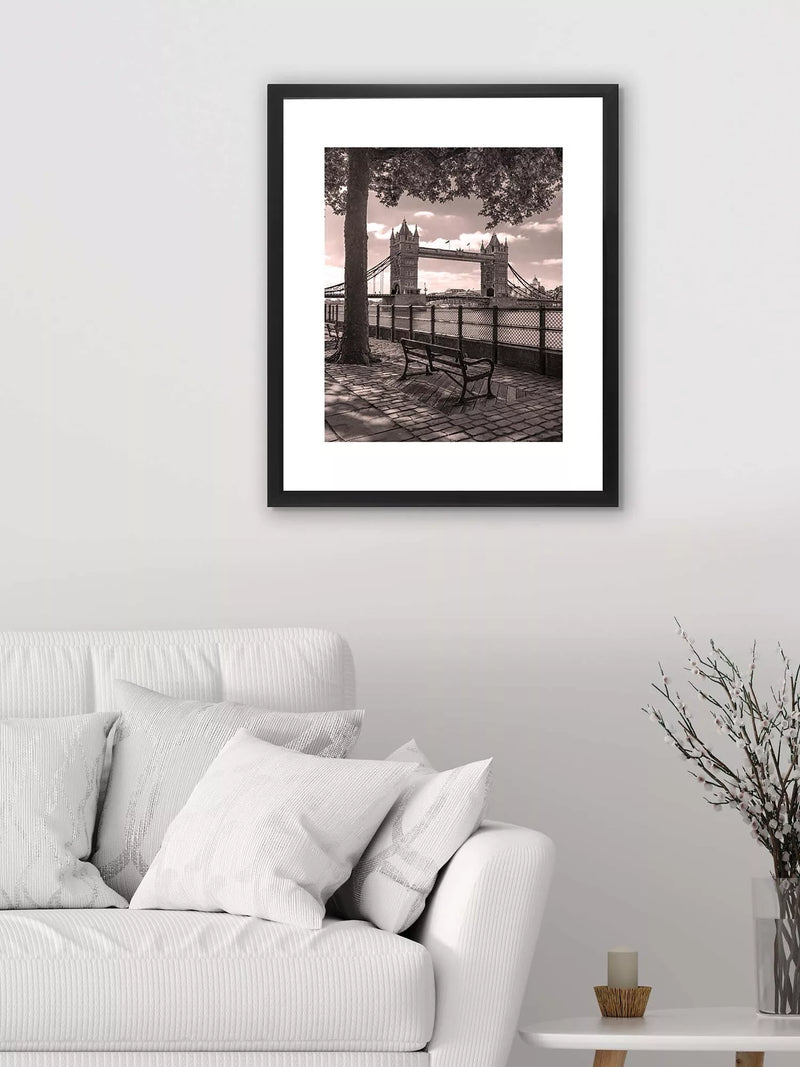 Brookpace Lascelles Tower Bridge framed print 55.5x45.5 - British product