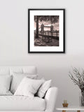 Brookpace Lascelles Tower Bridge framed print 55.5x45.5 - British product
