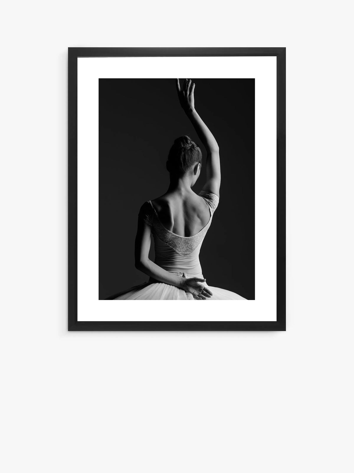 Brookpace Lascelles framed photographic print ballerina pose 86 x 66 cm (British brand)