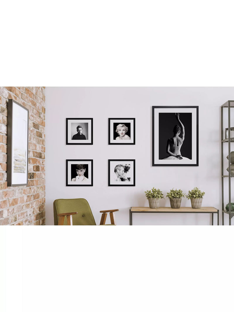Brookpace Lascelles framed photographic print ballerina pose 86 x 66 cm (British brand)