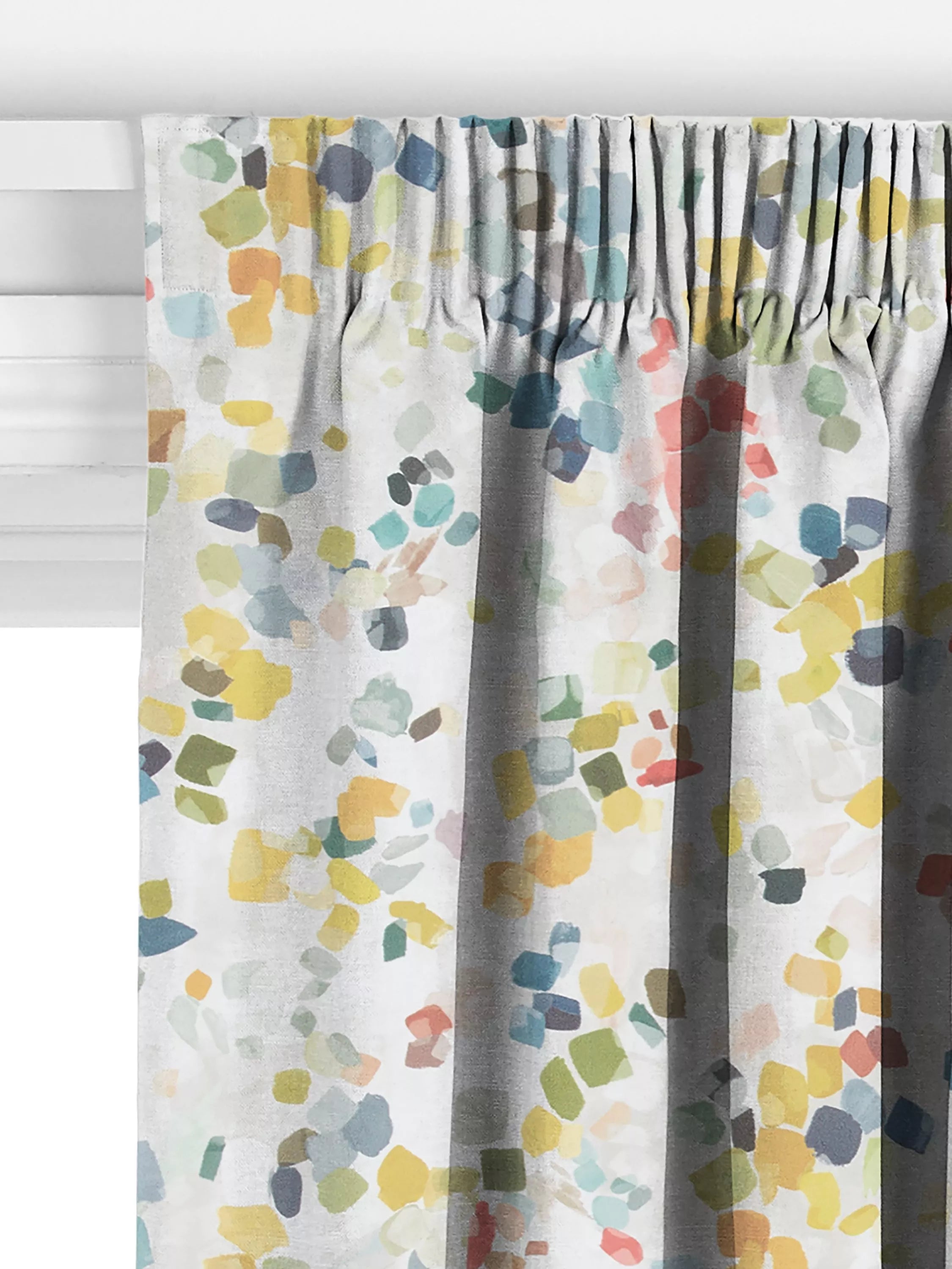John Lewis Dapple curtains or roman blind, imported from the UK