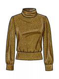Simplicity sewing pattern women's tops 9385, UK version