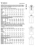 Vogue Misses vest sewing pattern V1811 - British product
