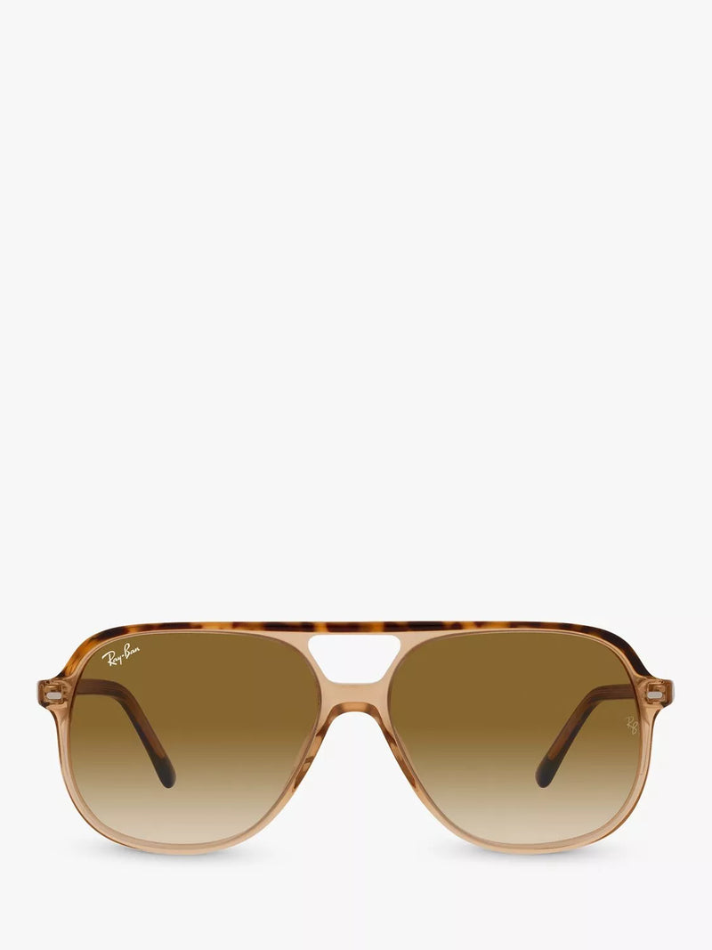 Ray-Ban square sunglasses Havana Brown Gradient, UK version