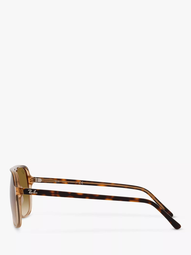 Ray-Ban square sunglasses Havana Brown Gradient, UK version