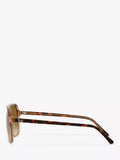 Ray-Ban square sunglasses Havana Brown Gradient, UK version