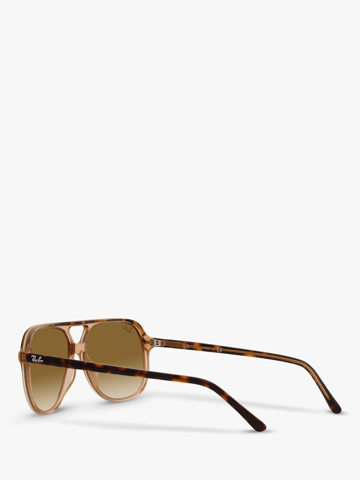 Ray-Ban square sunglasses Havana Brown Gradient, UK version