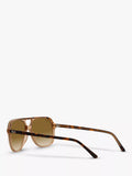Ray-Ban square sunglasses Havana Brown Gradient, UK version