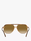 Ray-Ban square sunglasses Havana Brown Gradient, UK version