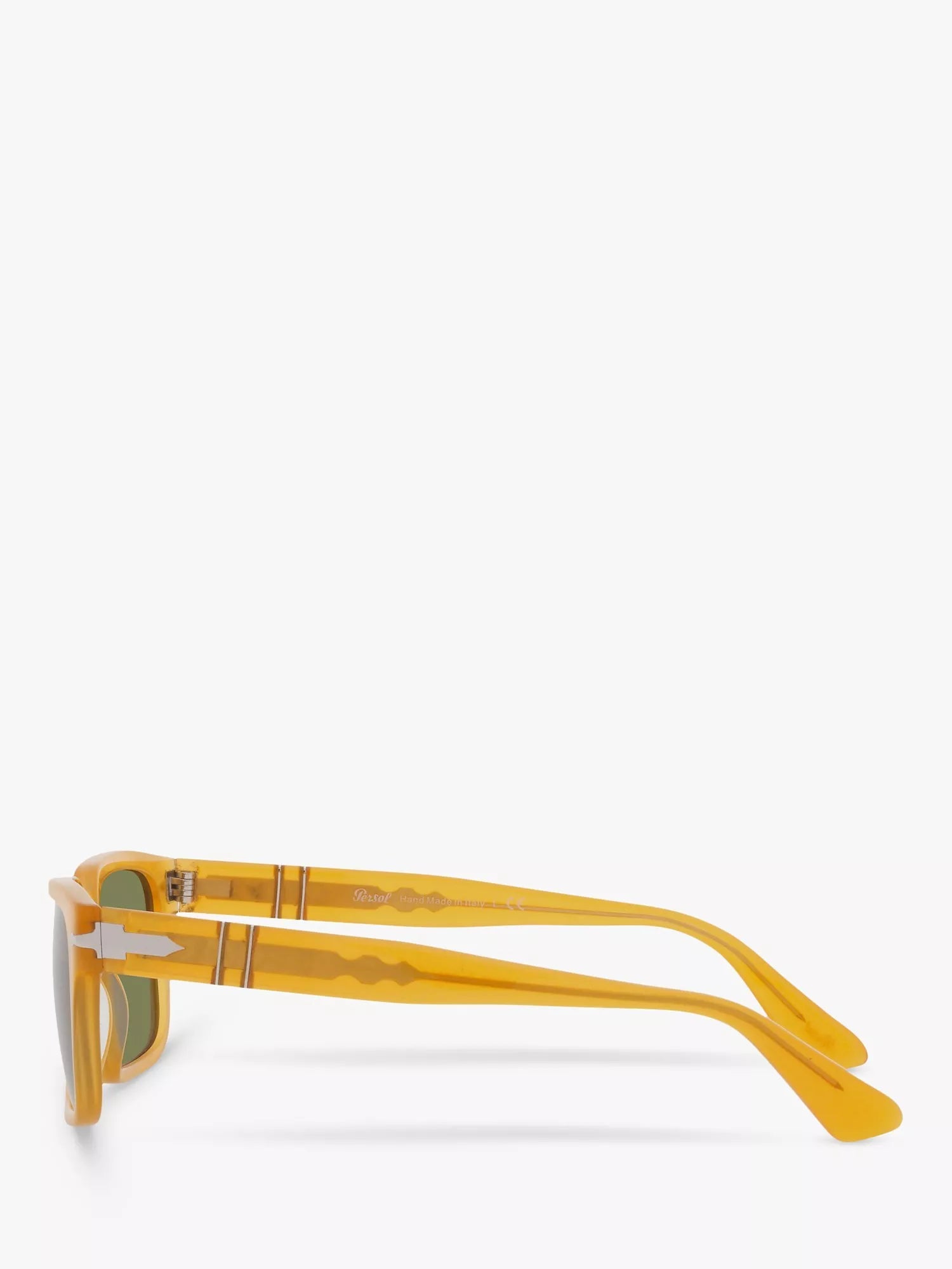 Persol PO3272S rectangular sunglasses honey green frame, imported from the UK