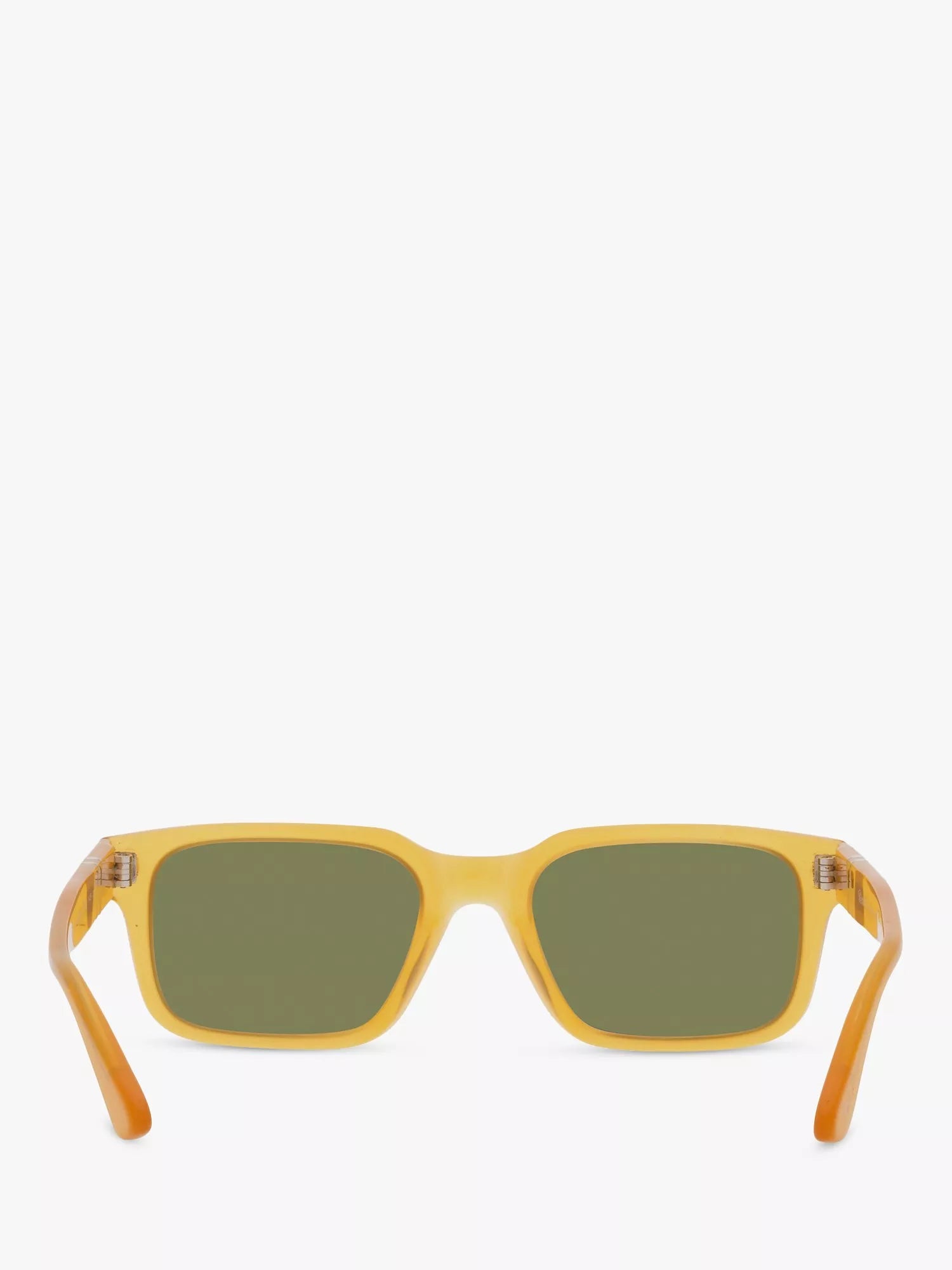 Persol PO3272S rectangular sunglasses honey green frame, imported from the UK