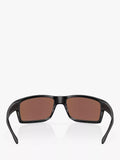 Oakley Gibston Polarised square sunglasses matte black blue Prizm, UK version