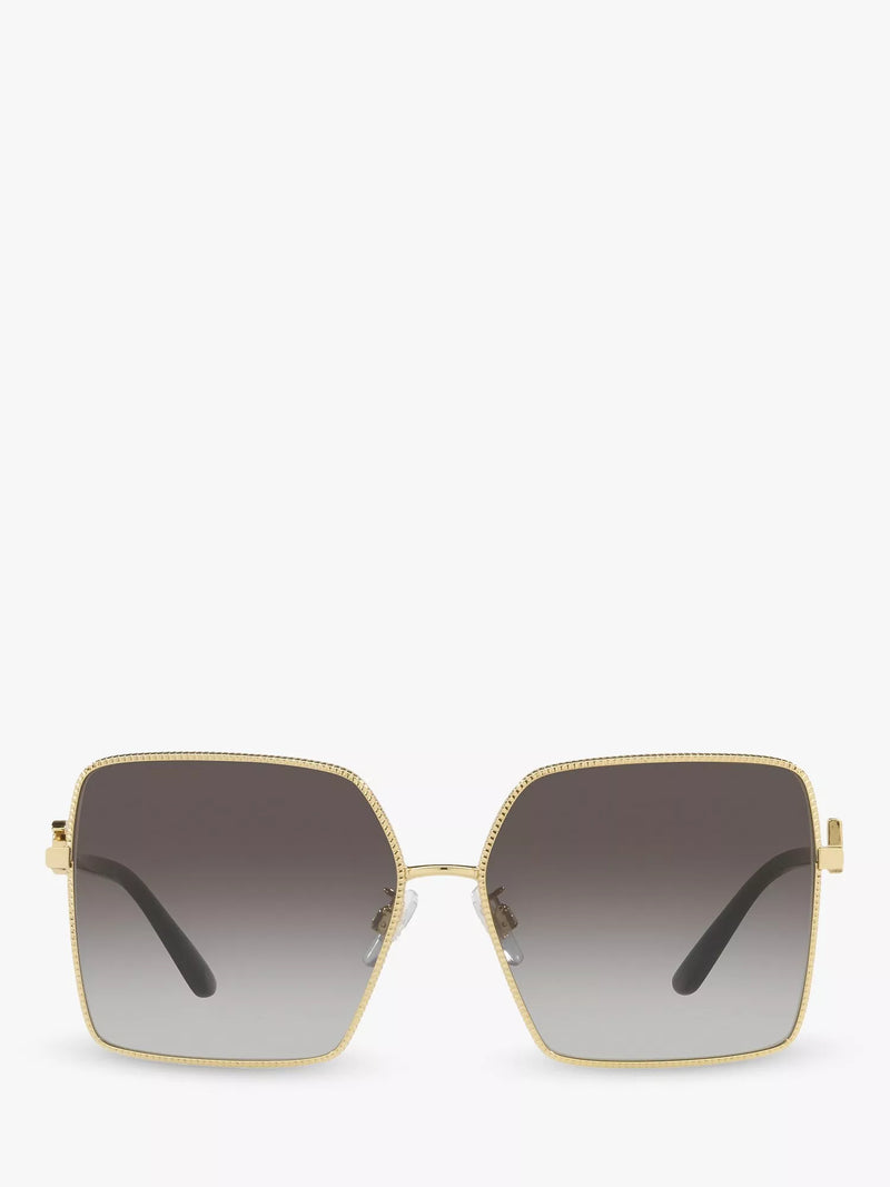 Dolce & Gabbana square sunglasses gold/grey - British product