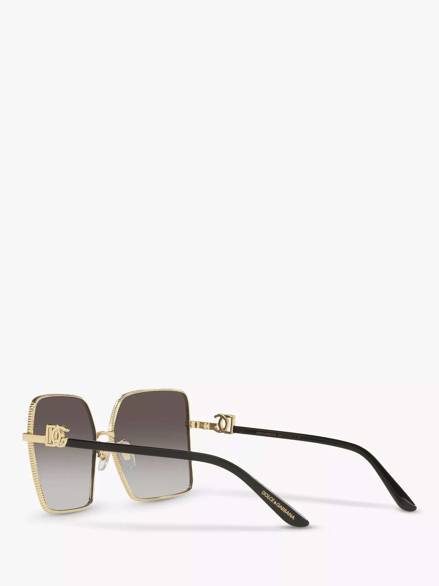 Dolce & Gabbana square sunglasses gold/grey - British product