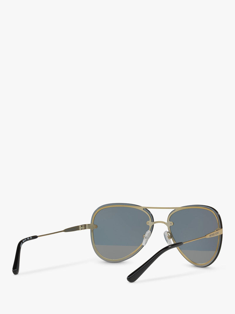 Michael Kors MK1026 aviator sunglasses pale gold grey, UK version