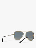 Michael Kors MK1026 aviator sunglasses pale gold grey, UK version