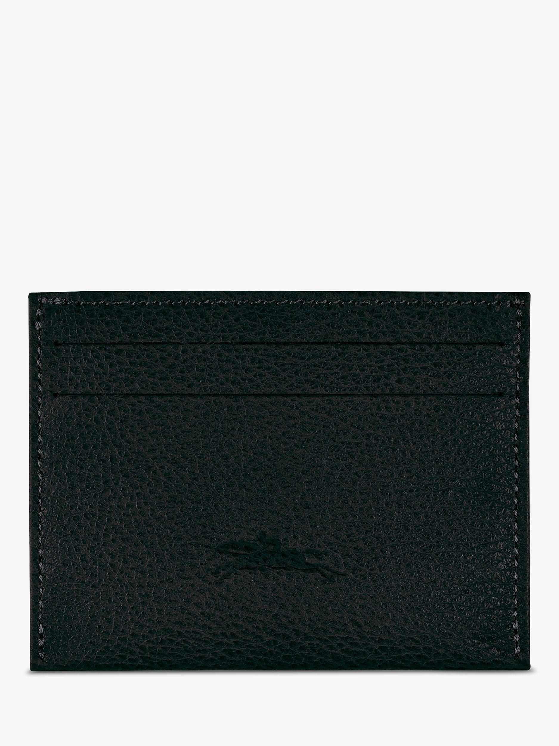 Longchamp Le Foulonné leather card holder - British product
