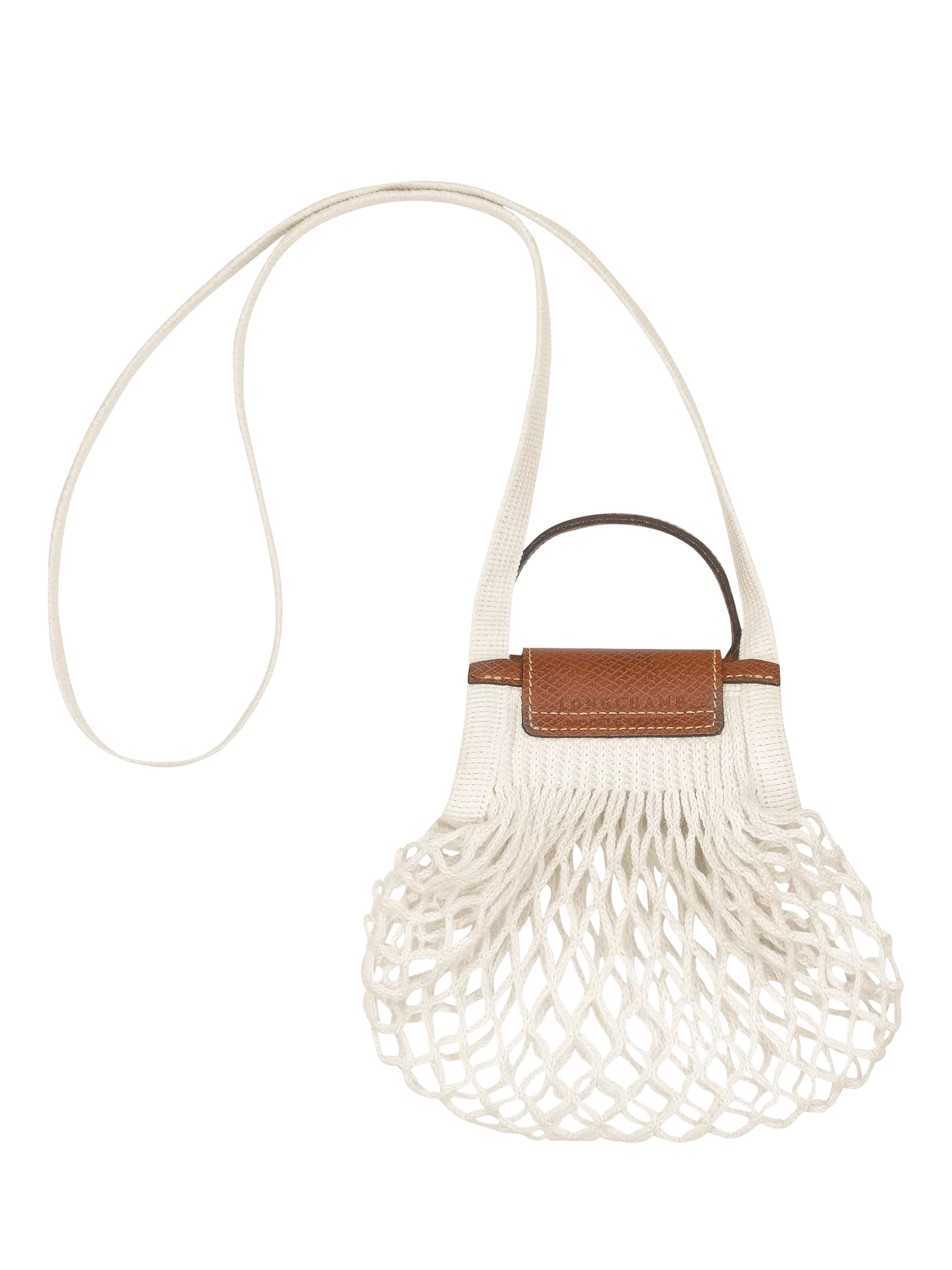 Longchamp Le Pliage Filet mini mesh bag, UK version