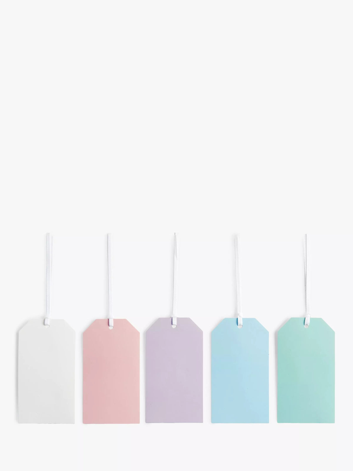 John Lewis pastel gift tags pack of 5 (British brand)