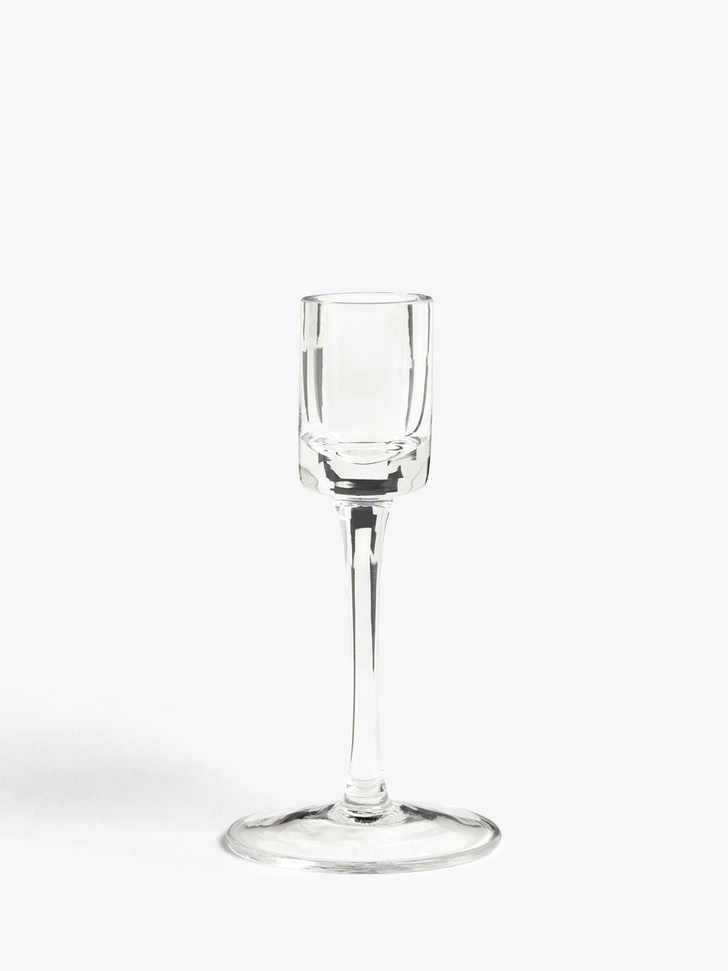 Glass Candlestick Holder