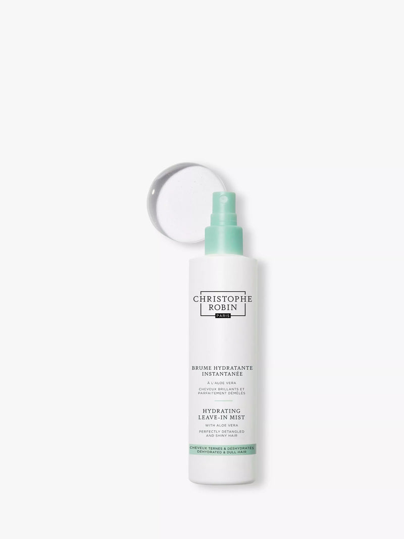 Christophe Robin Hydrating Leave-in Mist with Aloe Vera 150ml, imported from the UK