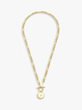 Estella Bartlett cubic zirconia T bar necklace, imported from the UK