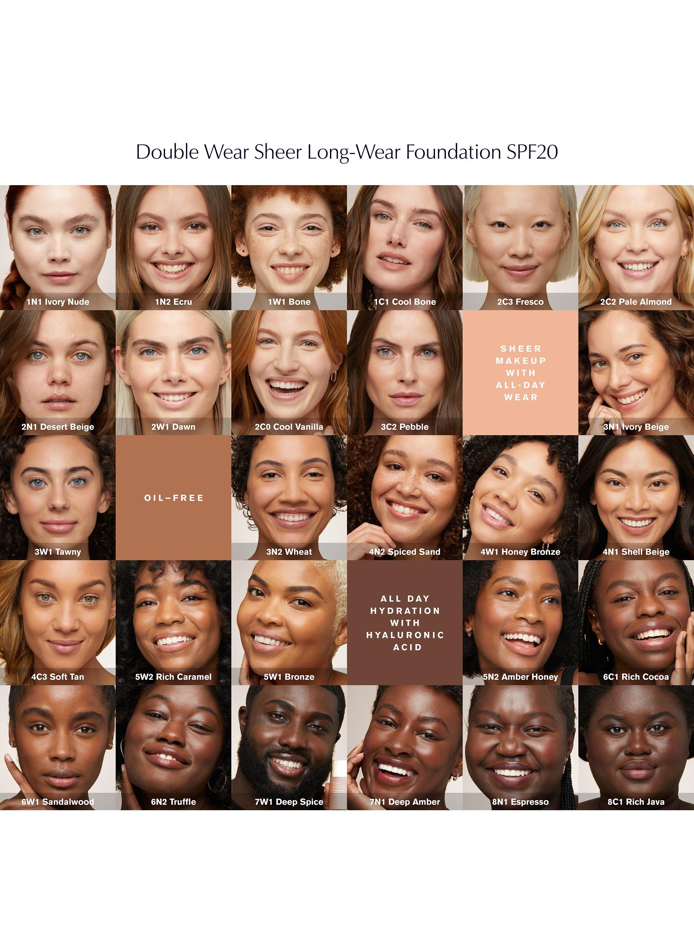 Estée Lauder Double Wear Sheer Makeup SPF 20 - British product