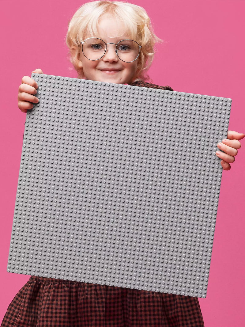 LEGO Classic grey baseplate 38x38 cm, UK version