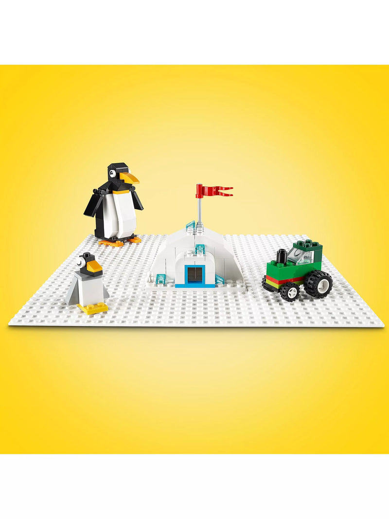 LEGO Classic white baseplate 11026 building toy, imported from the UK