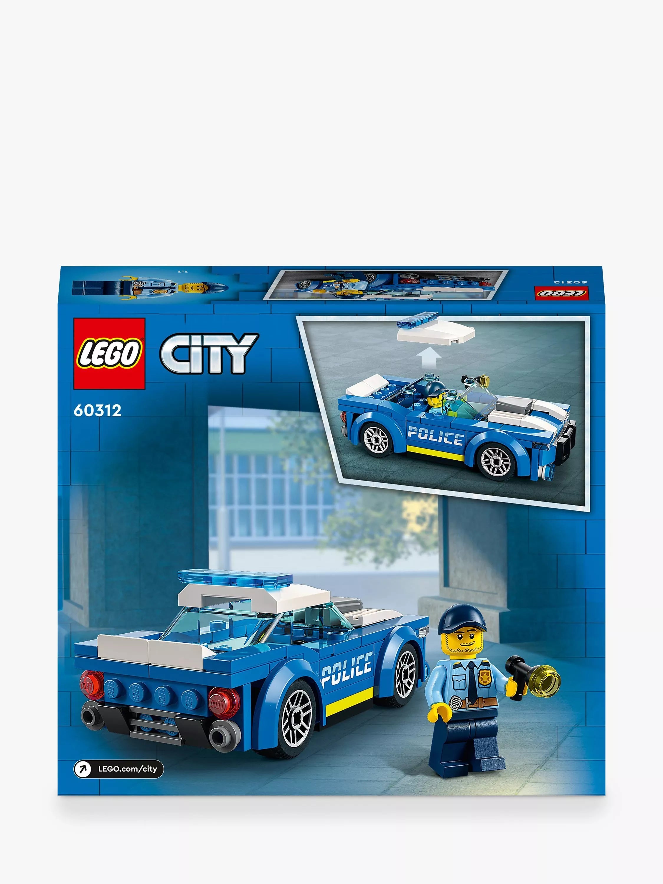 LEGO City Police Car building set, UK version