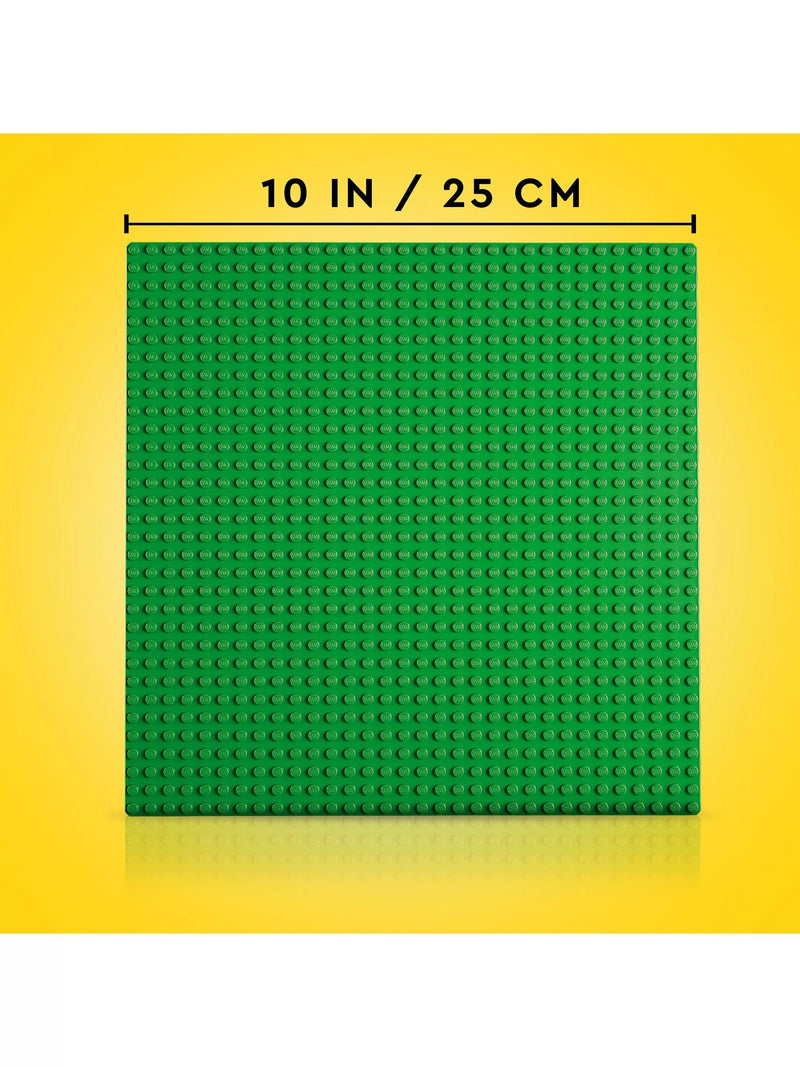 LEGO Classic green building baseplate 11023, imported from the UK