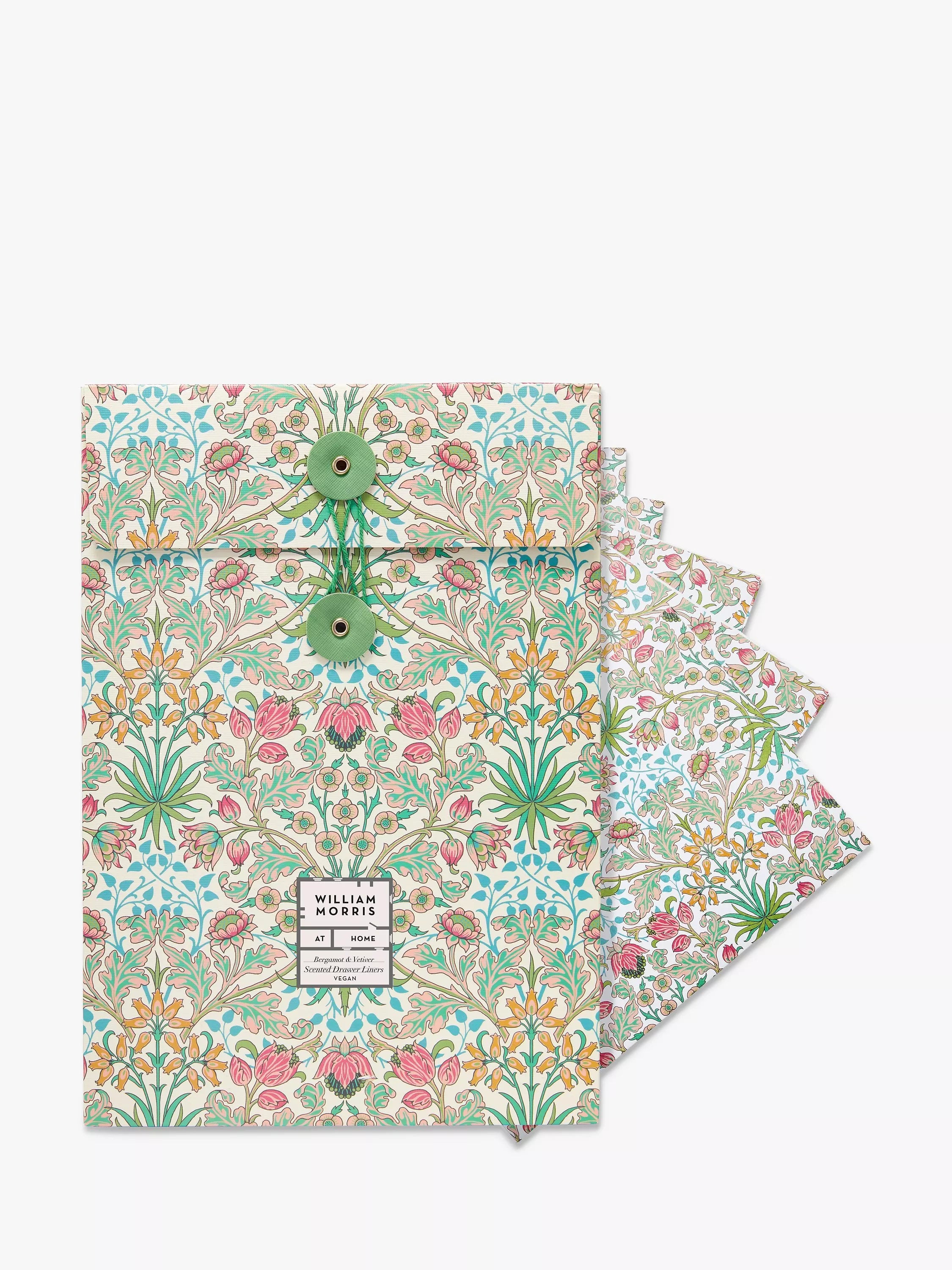 William Morris Golden Lily drawer liners 5 pack (British brand)