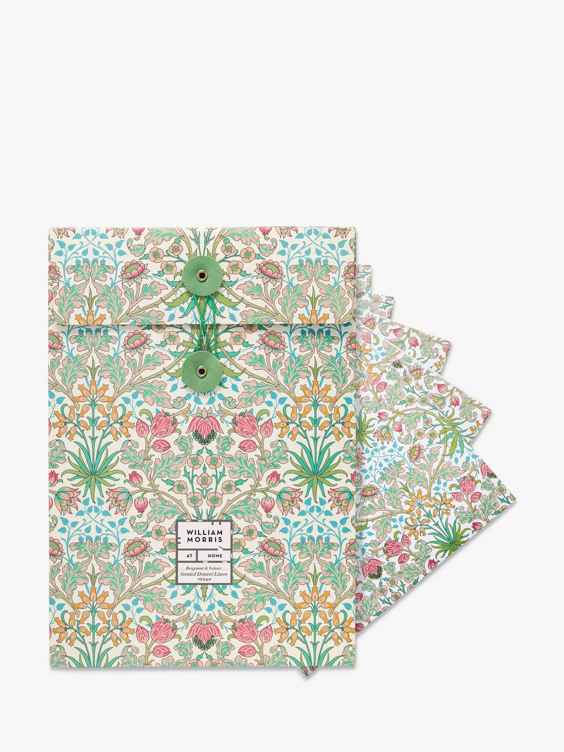 William Morris Golden Lily drawer liners 5 pack (British brand)
