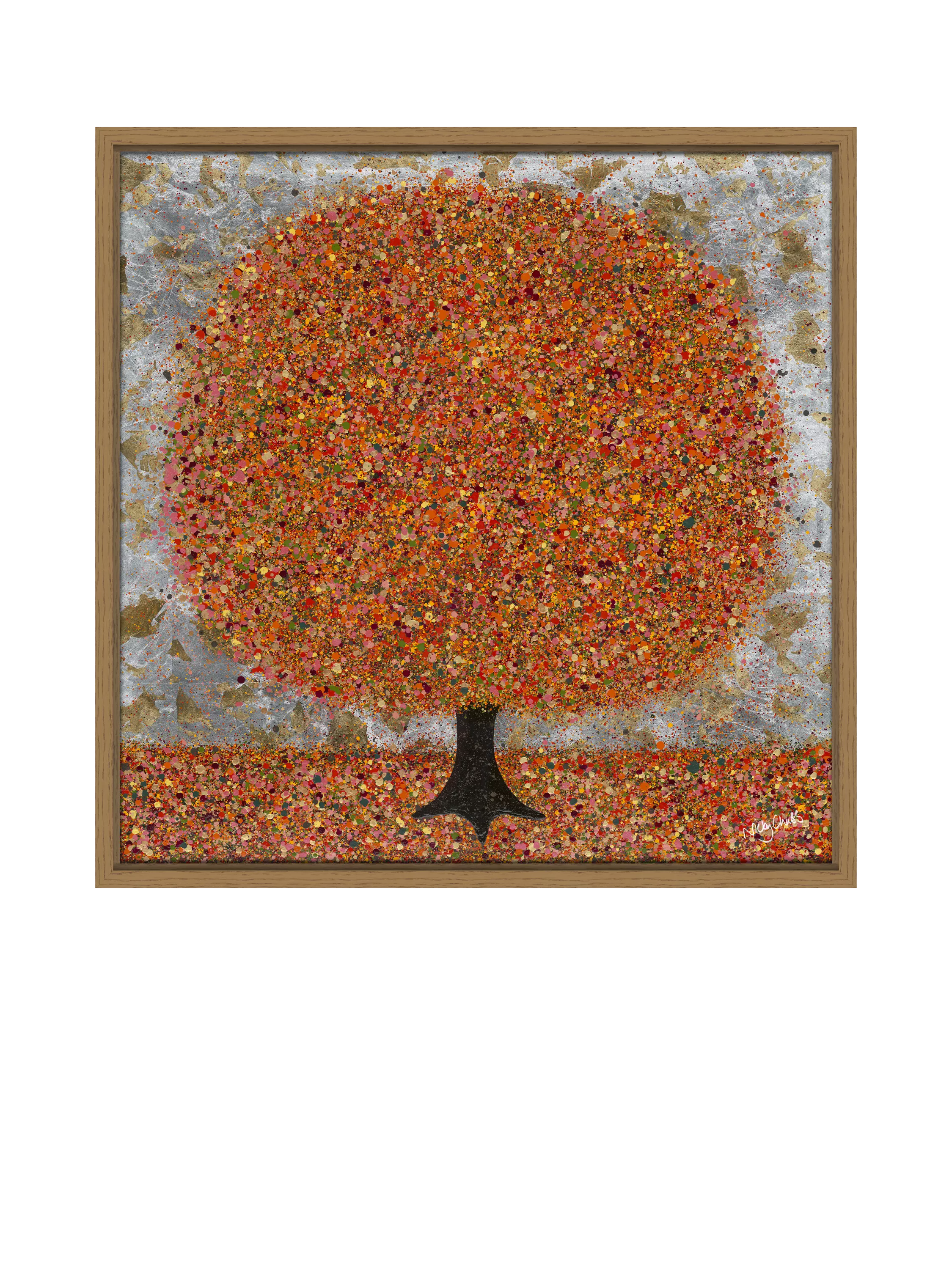 John Lewis Nicky Chubb autumn canvas print 86cm - British product