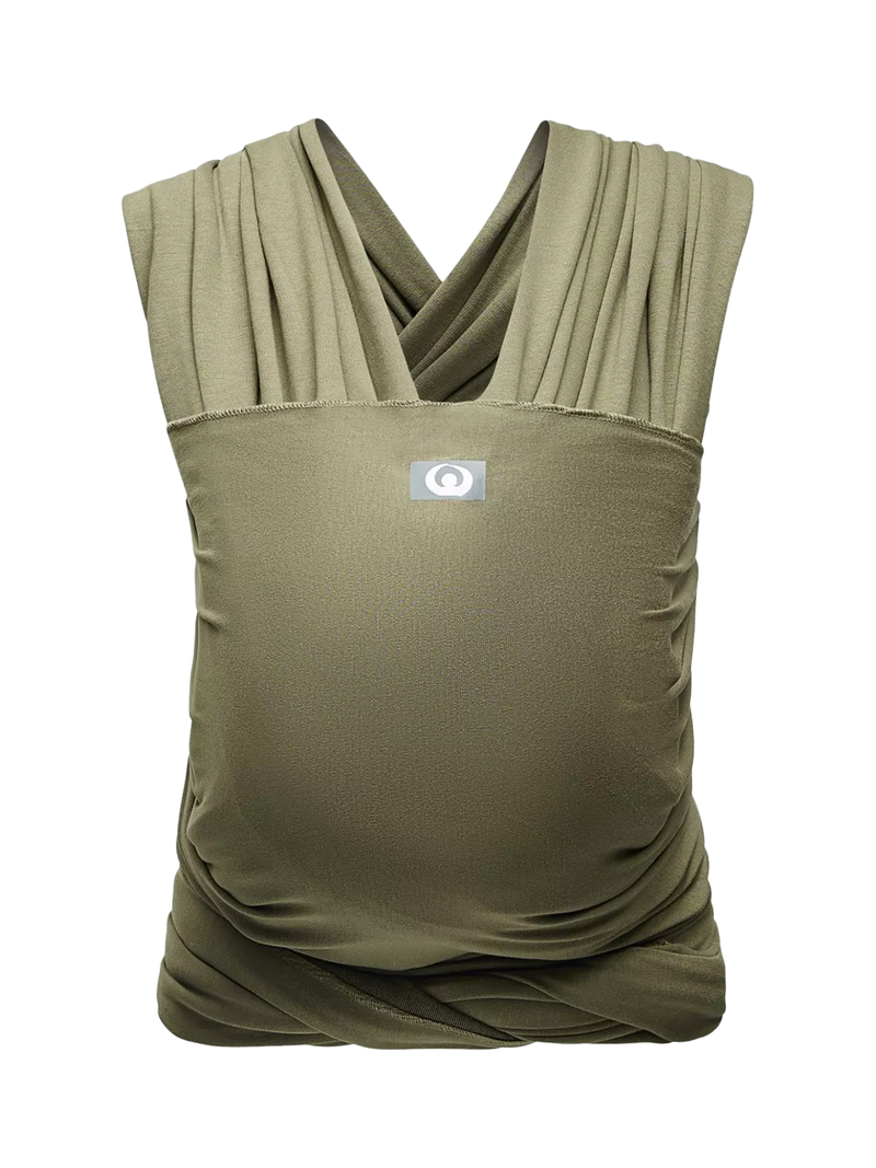 Gaia Baby Organic Cotton Stretchy Wrap Baby Carrier - Graphite